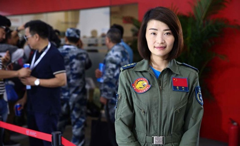 'Basically, we have no difference from male pilots'