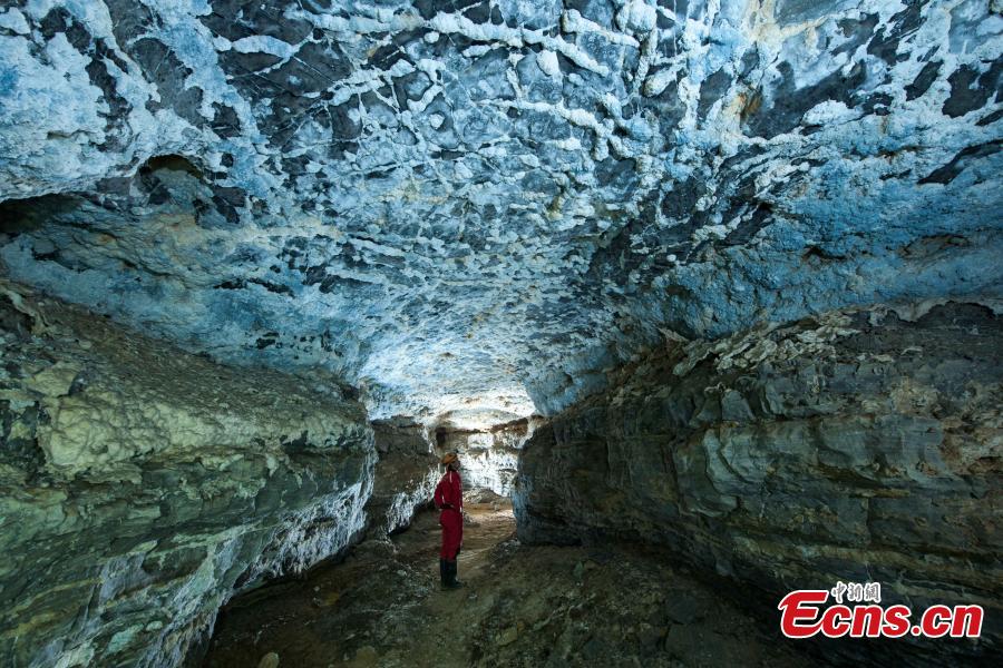 China's longest karst caverns stretch for 186.333 km