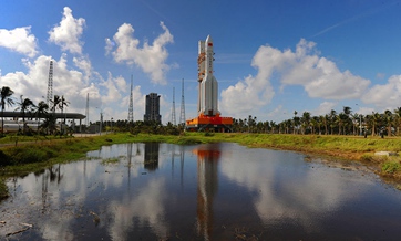 Into China's carrier rocket's launch area