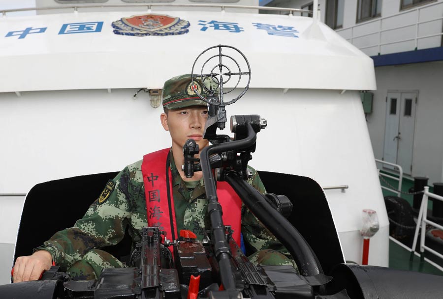 China Coast Guard beefs up training for maritime interests