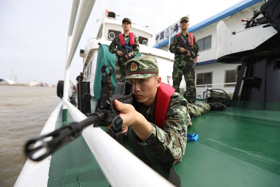 China Coast Guard beefs up training for maritime interests