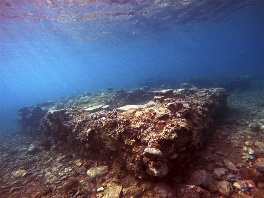 In pictures: Mysterious sunken city of ancient Greece