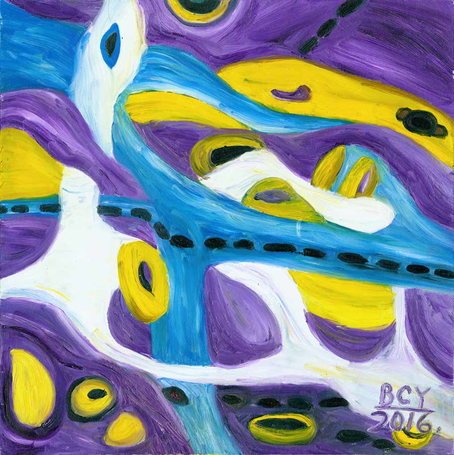 Autistic artist impresses audiences with painting skills