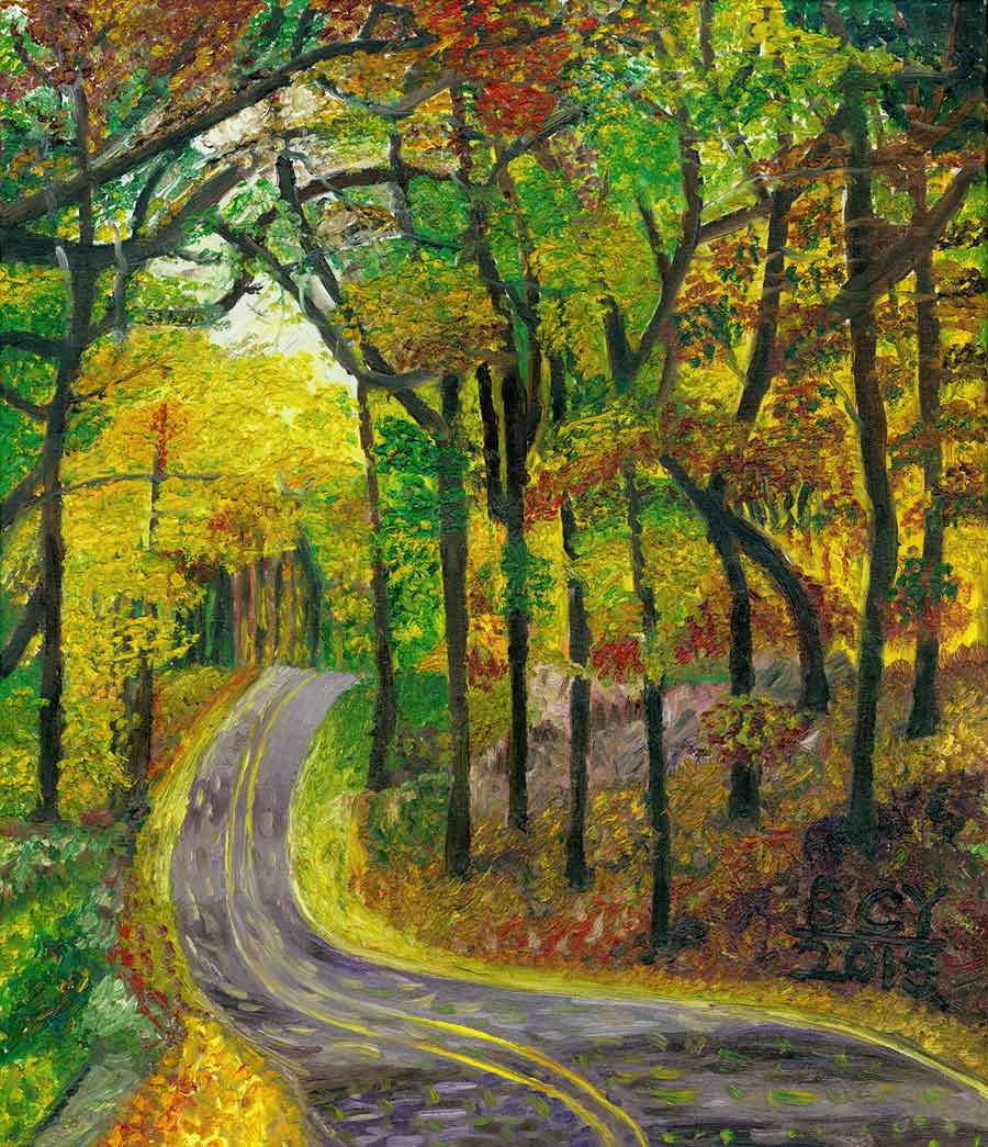 Autistic artist impresses audiences with painting skills