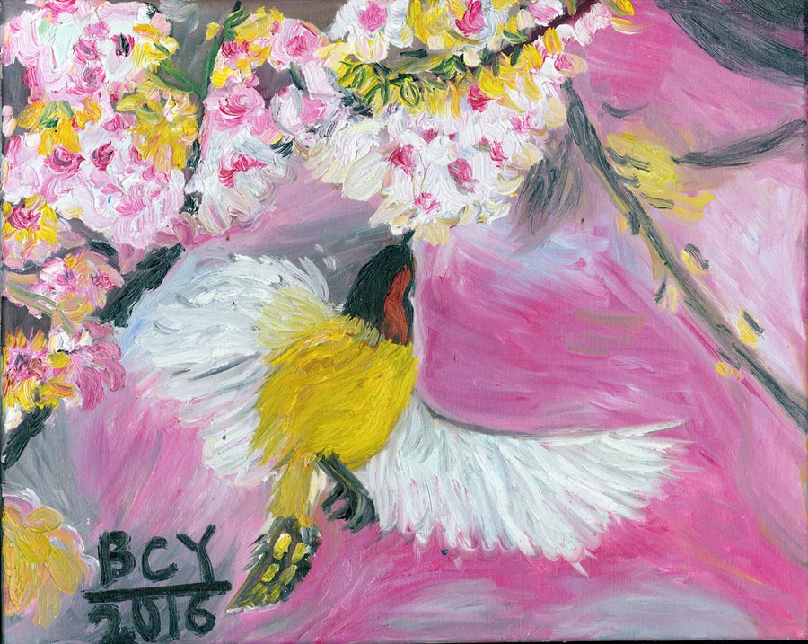 Autistic artist impresses audiences with painting skills