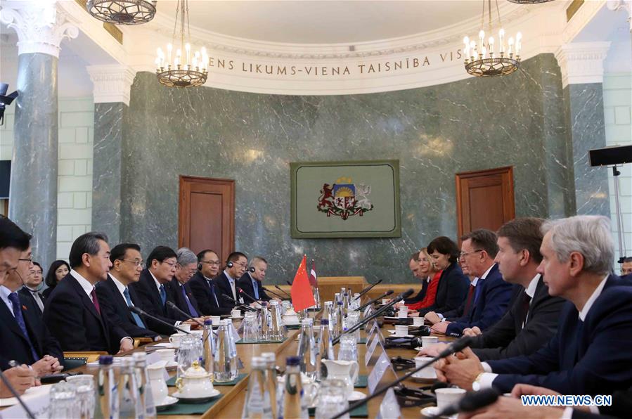 China pledges to deepen all-round pragmatic cooperation with Latvia