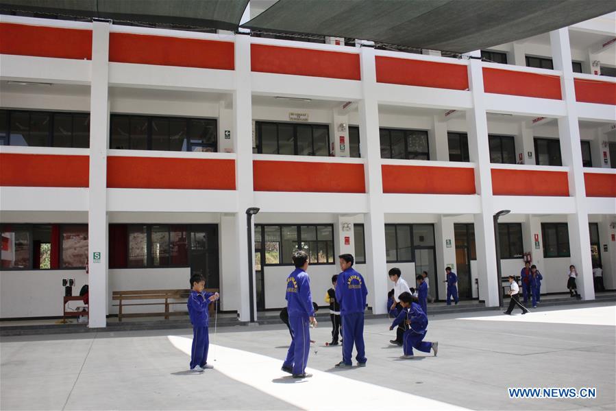 PERU-SANTA CRUZ DE COCACHACRA-SCHOOL-CHINA-AID