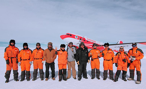 China's aircraft Snow Eagle 601 arrives in Antarctica