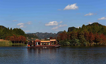 Puzhehei Wetland Park, home to over 200 species of birds
