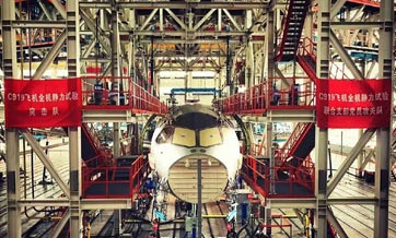 China's first home-made big passenger plane C919 closer to debut