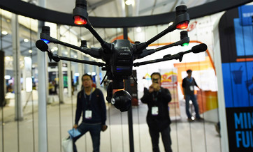 Drone makers reach for the sky