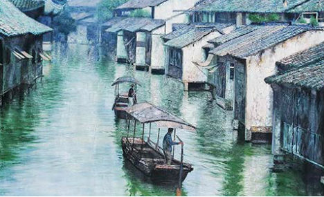Ancient water-town's rebirth in Internet age 