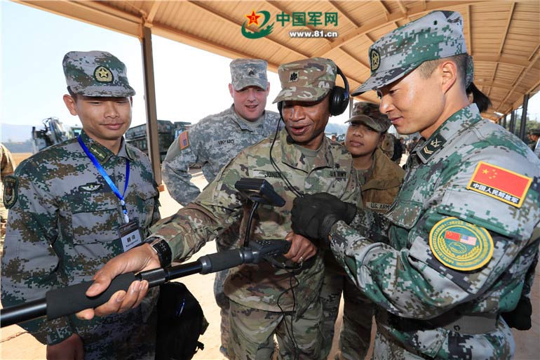 China-US military drill for humanitarian disaster relief