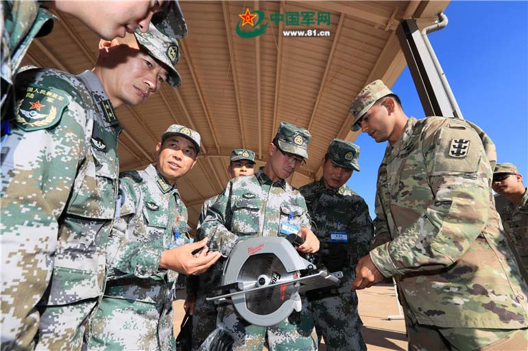 China-US military drill for humanitarian disaster relief