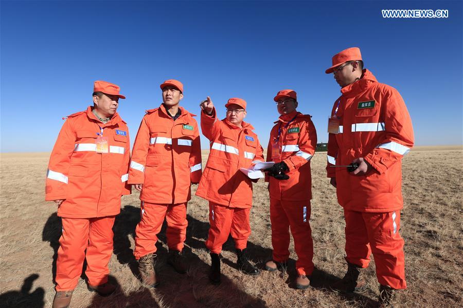 CHINA-INNER MONGOLIA-SHENZHOU-11-RETURN-PREPARATION (CN)