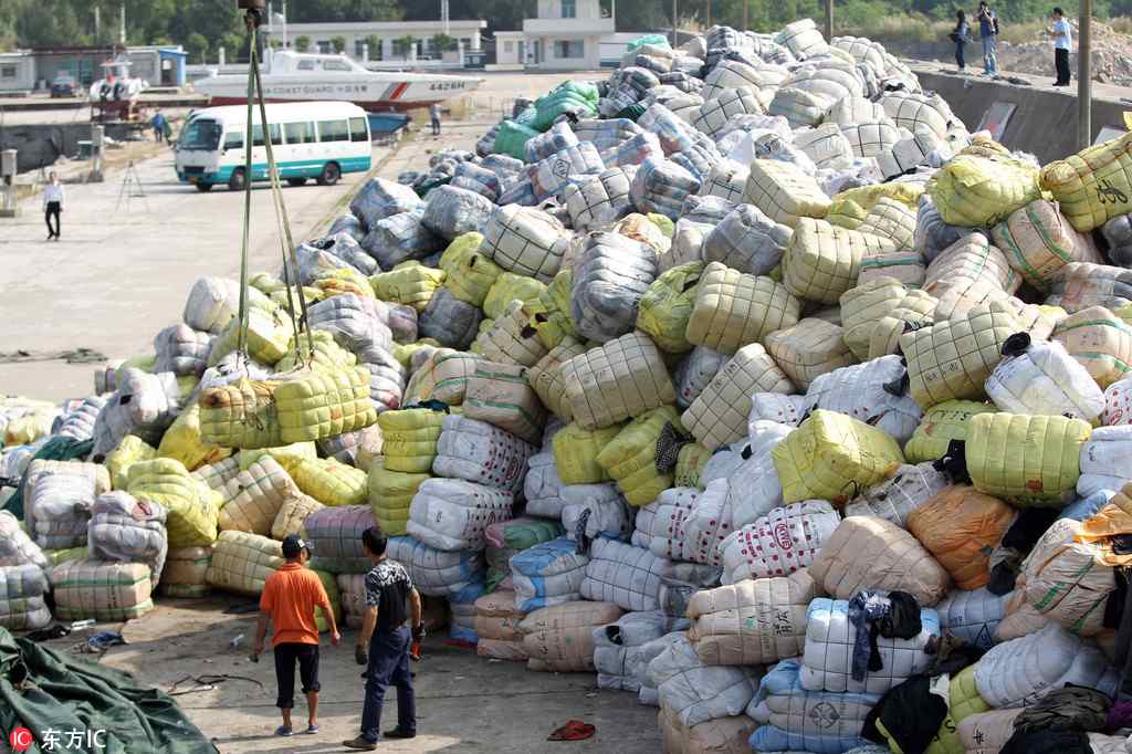 1,046 tons of garbage intercepted by Shenzhen customs