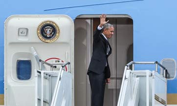 Obama ends farewell EU tour in Berlin with six-party talks