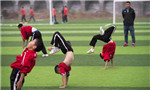 School combines soccer with kung fu to train players