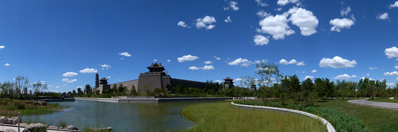 Facelift of ancient city wall in Shanxi completed