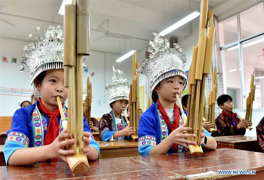 CHINA-GUANGXI-SANJIANG-CULTURAL HERITAGE-EDUCATION (CN)