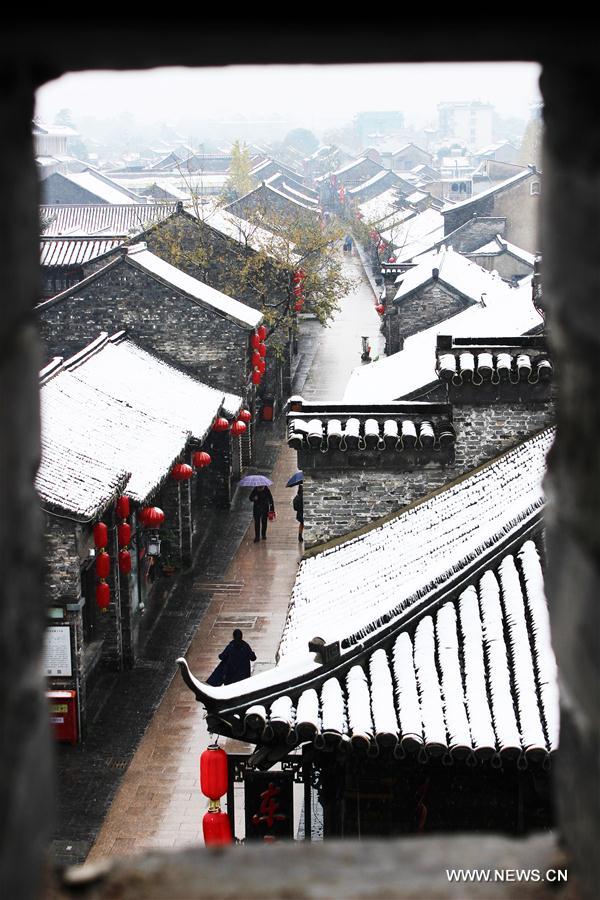 #CHINA-SNOWFALL-SCENERY(CN)