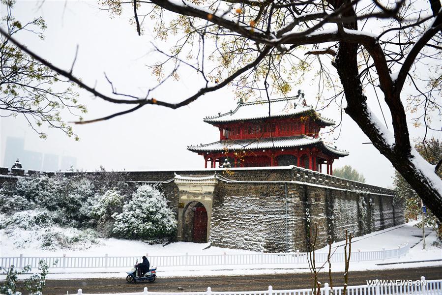 #CHINA-SNOWFALL-SCENERY(CN)