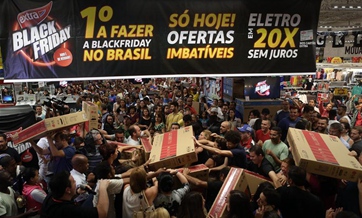 Black Friday activities begins in Sao Paulo