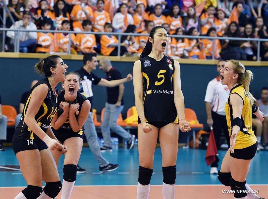 Zhu Ting leads Vakifbank to dramatic victory over World Club Champions Eczacibasi