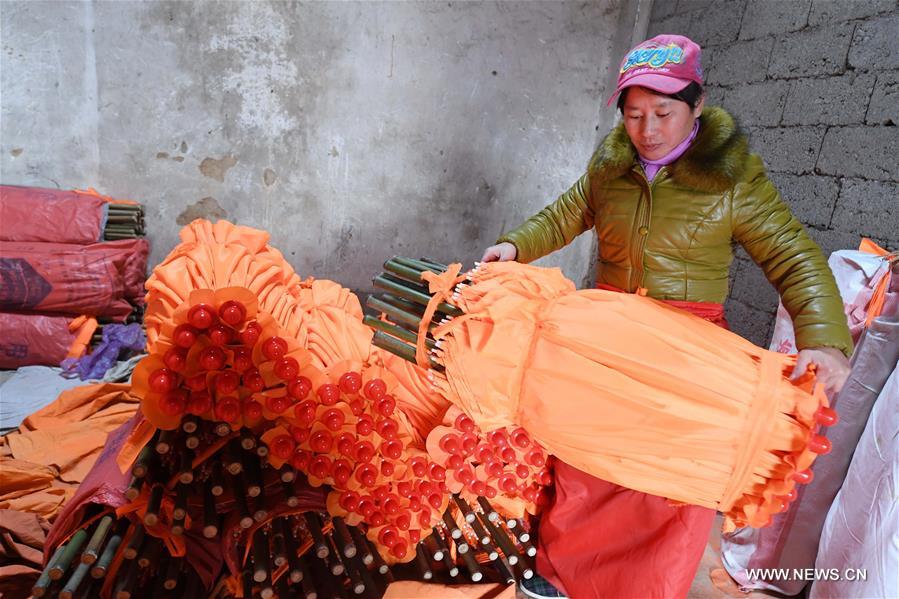 CHINA-ANHUI-JINGXIAN-OILCLOTH UMBRELLA(CN)