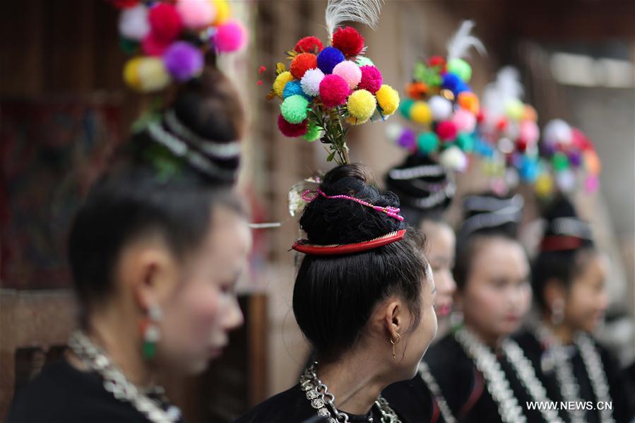 #CHINA-GUIZHOU-DONG PEOPLE-SAMA FESTIVAL (CN)