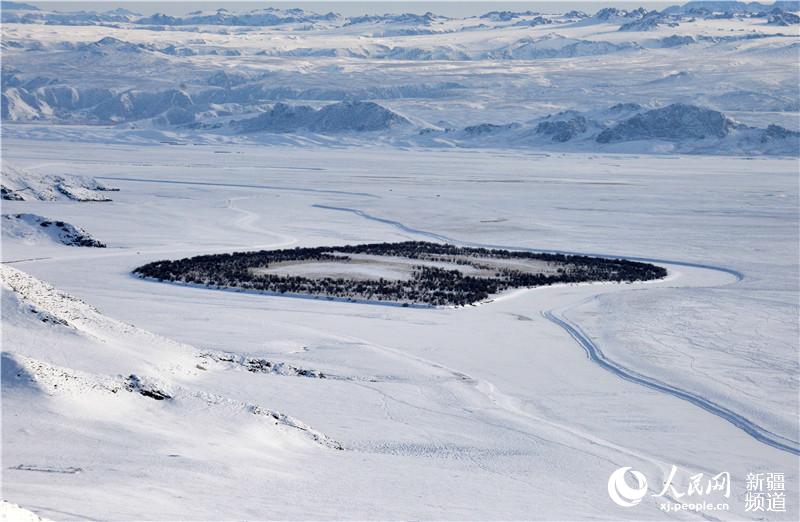 Picturesque scenery of Xinjiang's Bayinbuluke Wetland