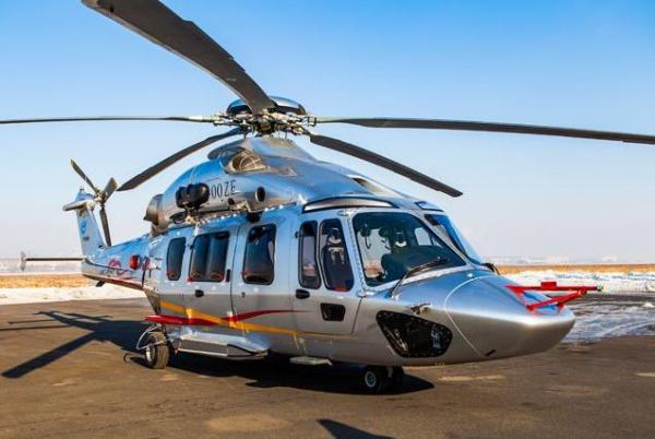 Z-15 helicopter makes debut flight in Harbin