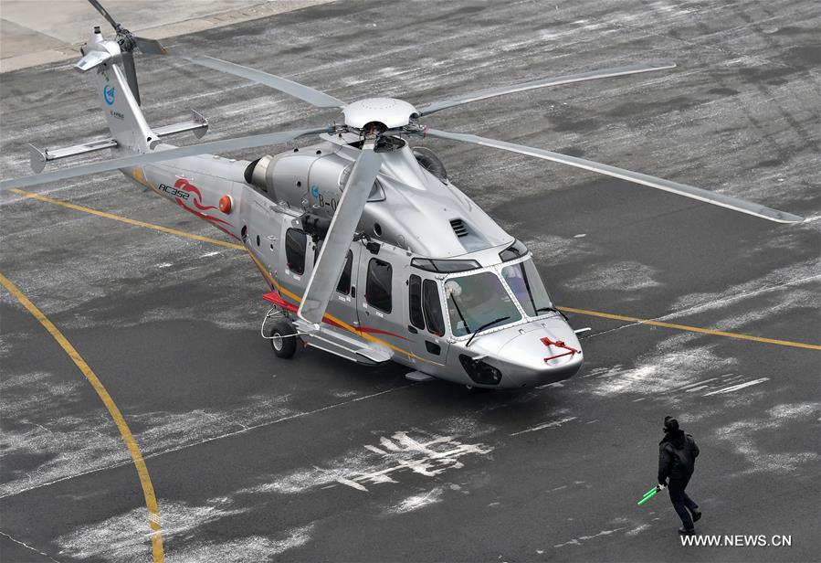 CHINA-HARBIN-AC352-CIVIL HELICOPTER-MAIDEN FLIGHT (CN)