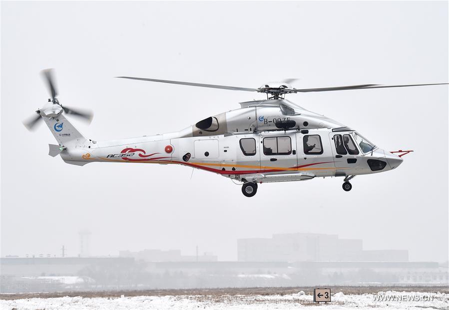 CHINA-HARBIN-AC352-CIVIL HELICOPTER-MAIDEN FLIGHT (CN)