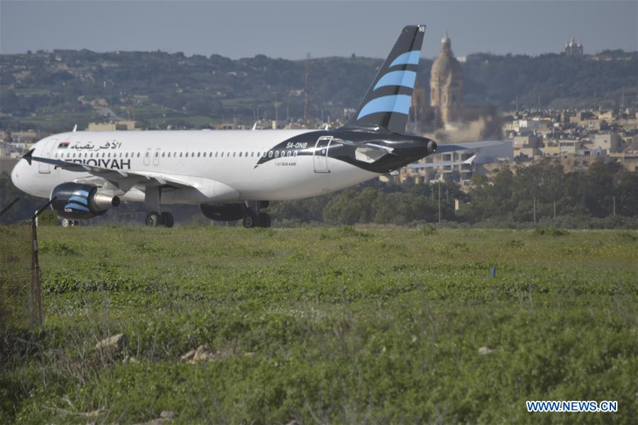 Libyan airplane hijackers surrender, release all hostages