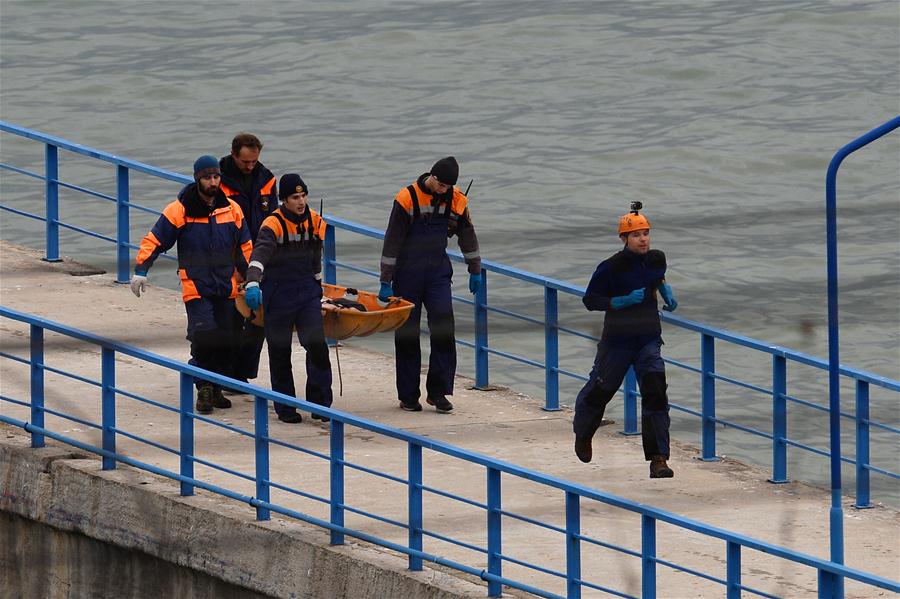 Russian military aircraft crashes in Black Sea, no sign of survivors