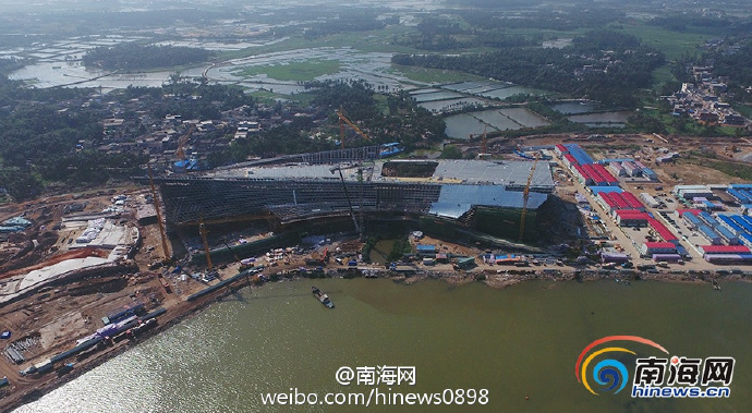 Construction of South China Sea Museum in progress