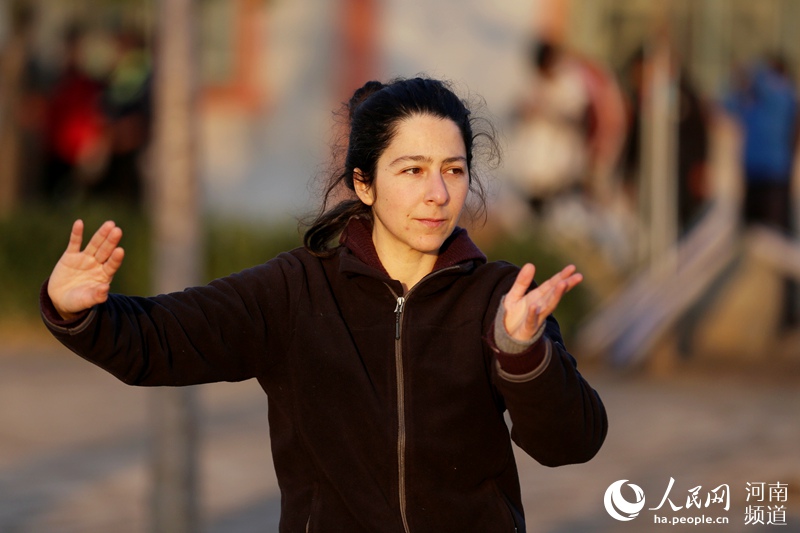 A Greek woman's love for Chinese tai chi