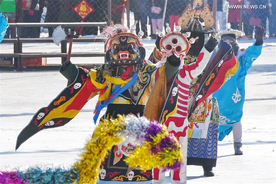 CHINA-JILIN-CHAGAN LAKE-WINTER FISHING (CN)