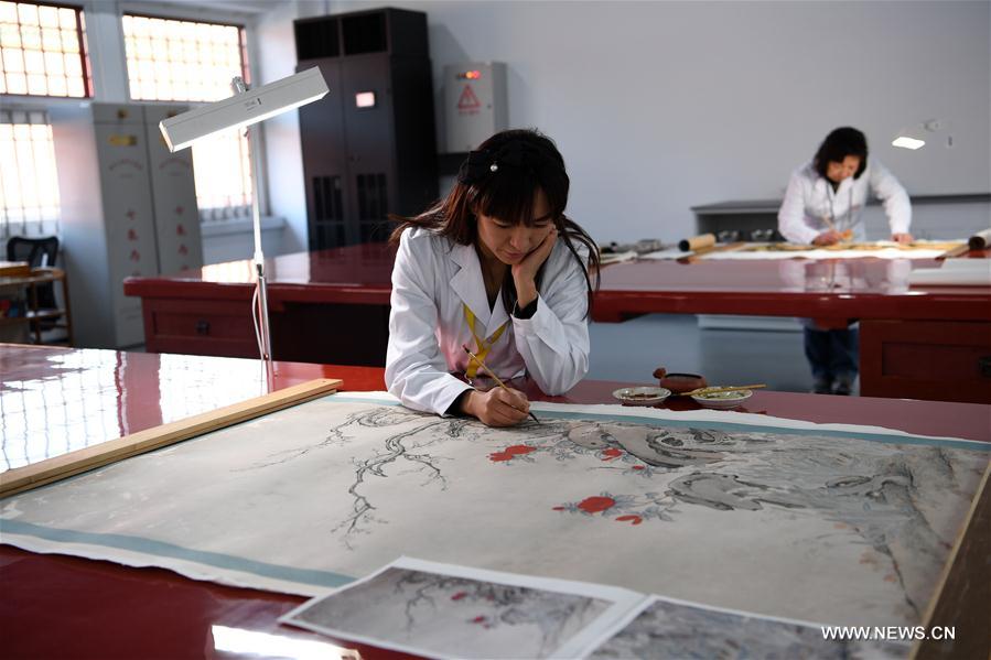 CHINA-BEIJING-THE PALACE MUSEUM-ANTIQUE RESTORATION (CN)