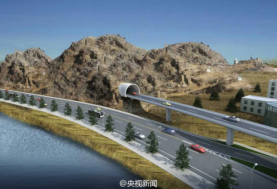 China building world's highest-altitude ring road in Tibet