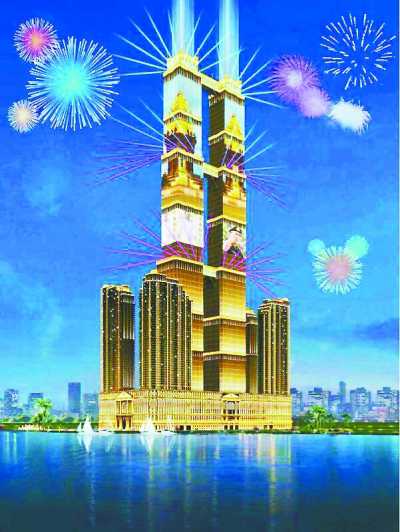 Chinese companies to build world’s tallest twin towers in Cambodia