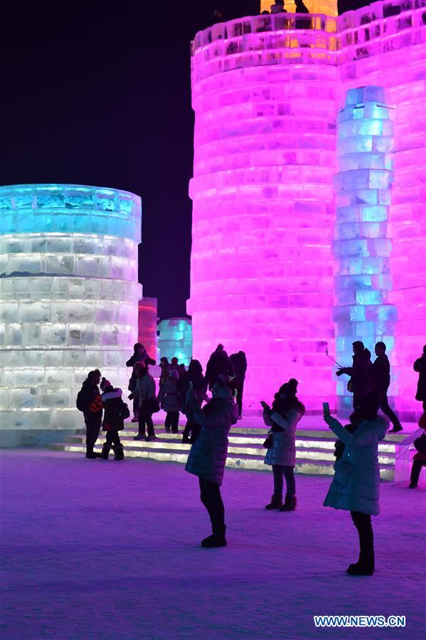 CHINA-HARBIN-ICE-SNOW WORLD-OPEN(CN)
