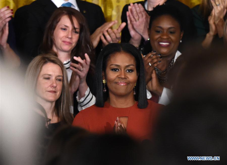 Michelle Obama delivers final speech as U.S. First Lady