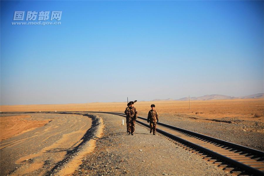 A look at China's only army-run railway