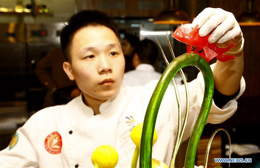 CHINA-SHANGHAI-SKILL DEMONSTRATION-SUGAR (CN)