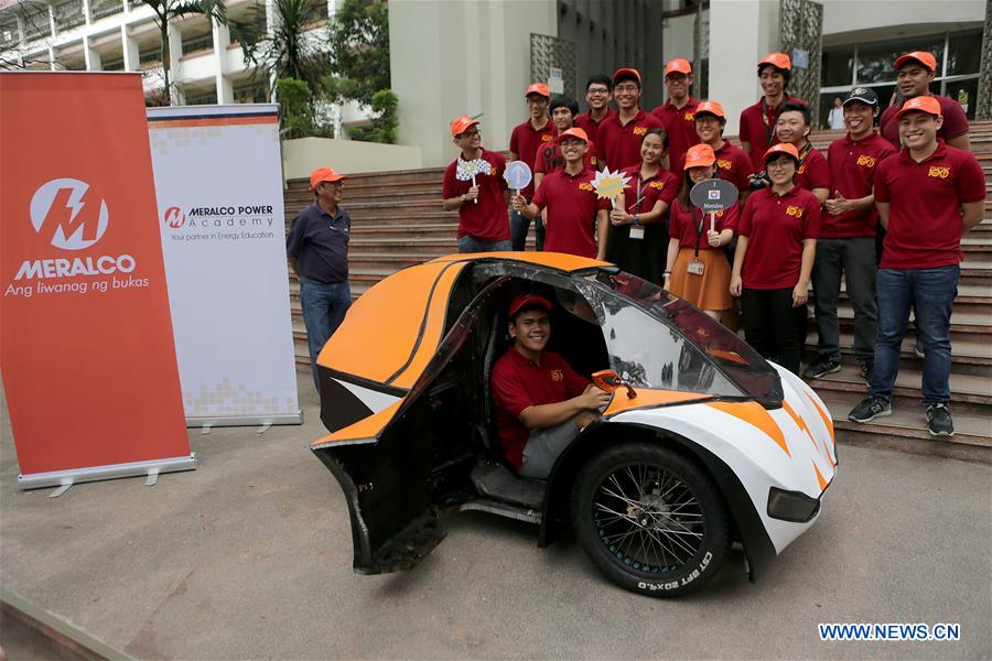 Prototype eco-car unveiled for Shell Eco-Marathon in the Philippines