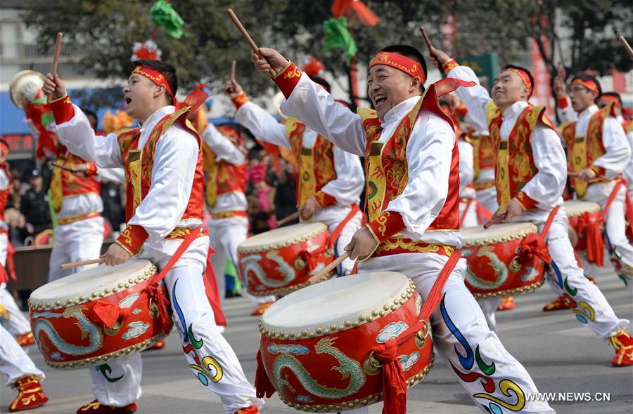 The Lantern Festival falls on Feb. 11 this year. (Xinhua/Li Yibo)