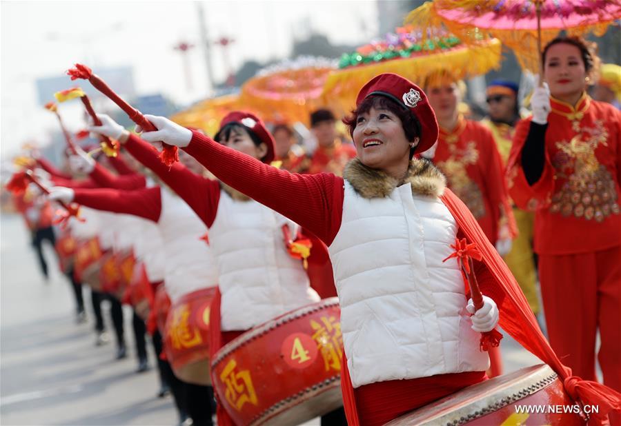 The Lantern Festival falls on Feb. 11 this year. (Xinhua/Li Yibo)