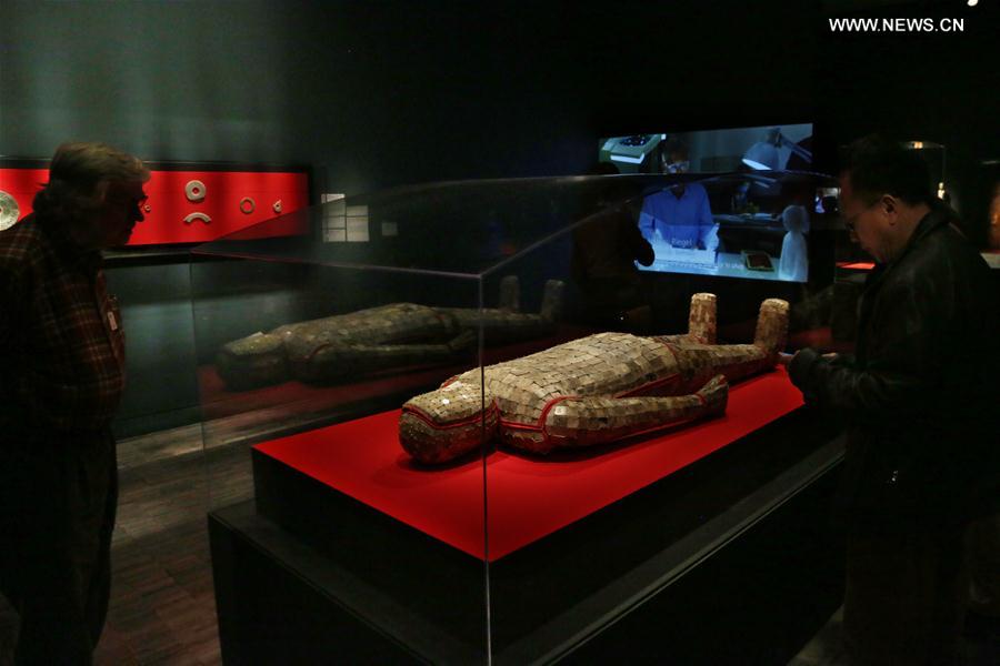 Rare excavations from Han Dynasty exhibited in China's Jiangsu